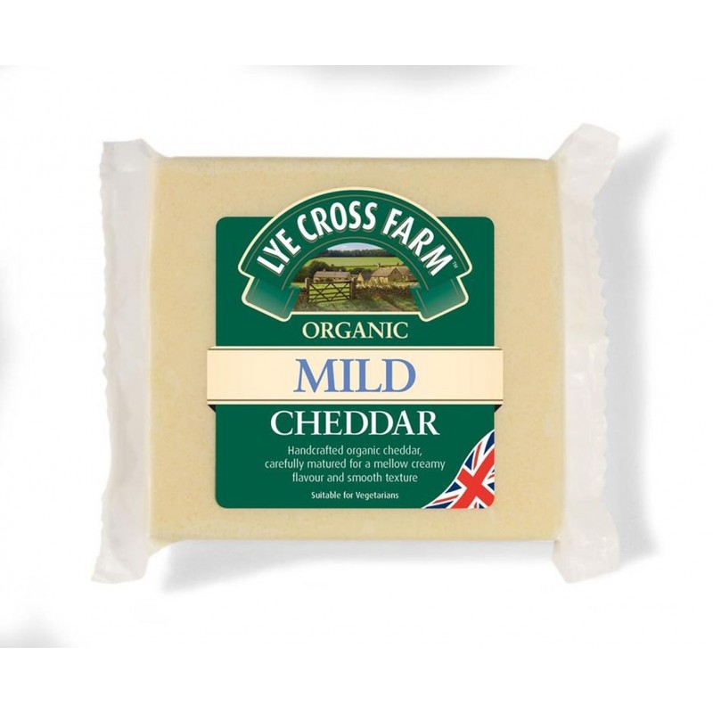 Ser Cheddar łagodny, dojrzewający 3-5 miesięcy BIO 200 g