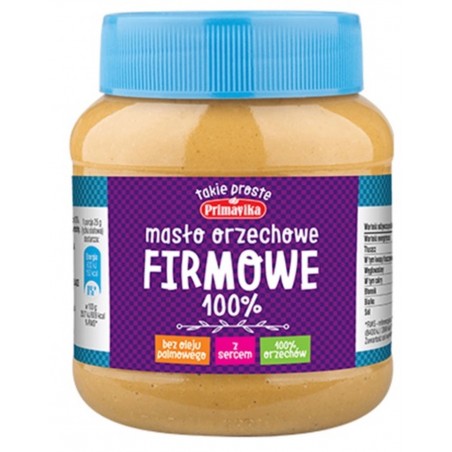 Masło orzechowe firmowe 100% 350 g