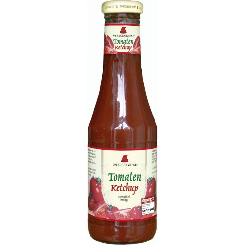 KETCHUP BEZGLUTENOWY BIO 500 ml - ZWERGENWIESE