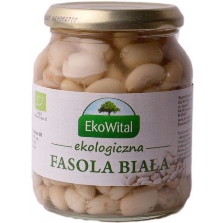 Fasola biała w zalewie BIO 360 g/ 240 g