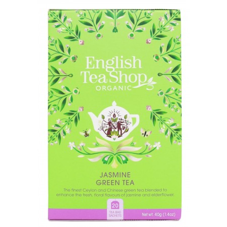 Herbata zielona jaśminowa (20x2) BIO 40 g