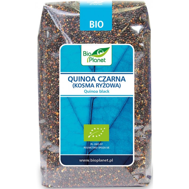 QUINOA CZARNA (KOMOSA RYŻOWA) BIO 500 g - BIO PLANET