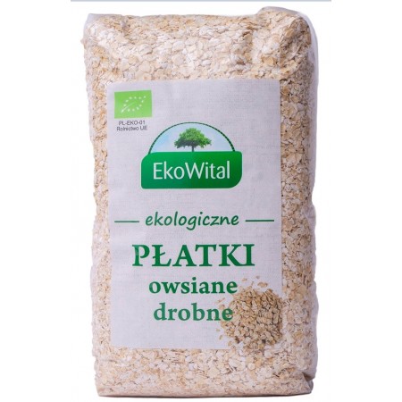 Płatki owsiane drobne BIO 600 g