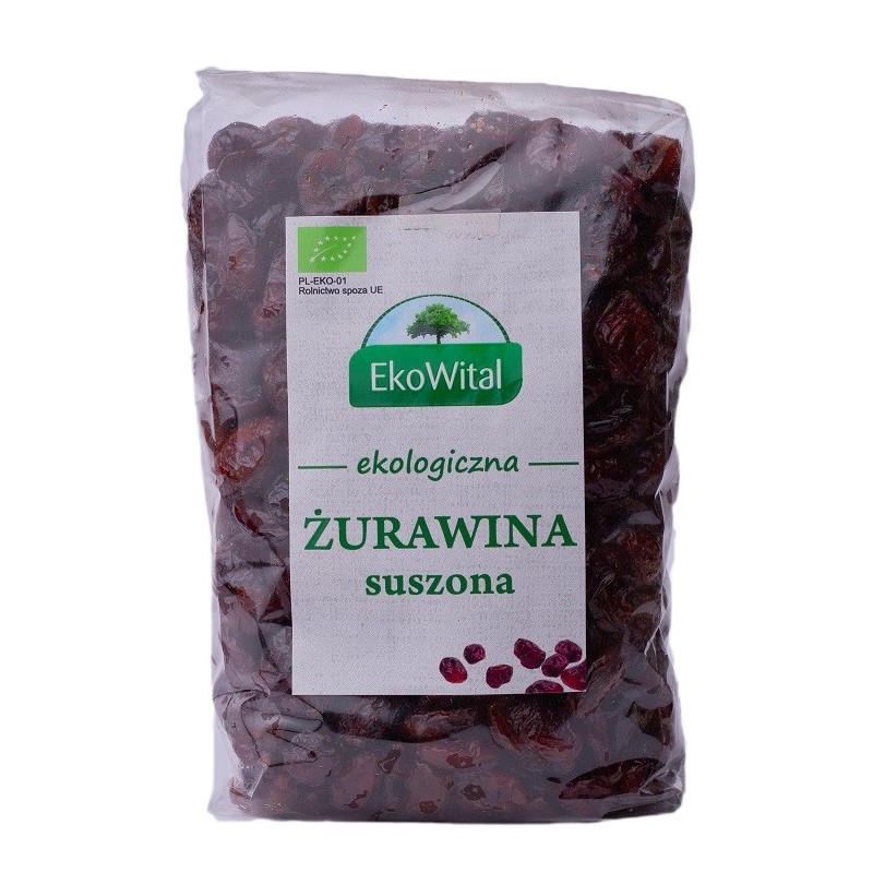 Żurawina suszona BIO 500 g