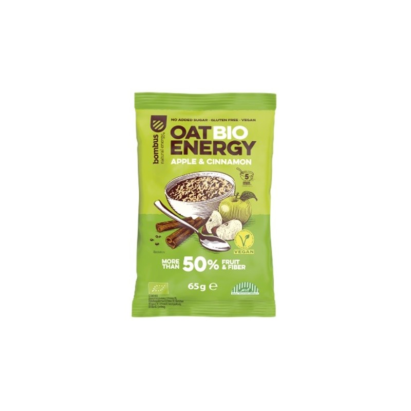 Owsianka jabłko- cynamon BEZGL. BIO 65 g