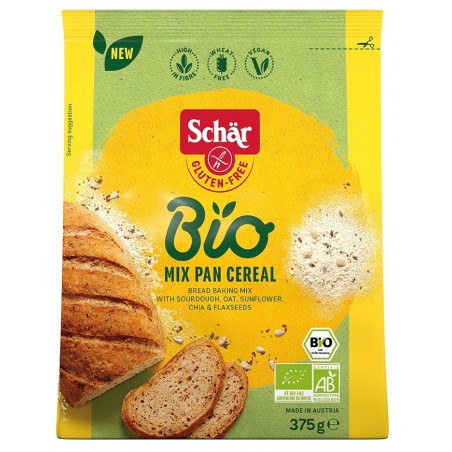 Mix Pan Cereal- mieszanka do wypieku chleba pełnoziarnistego BEZGL. BIO 375 g