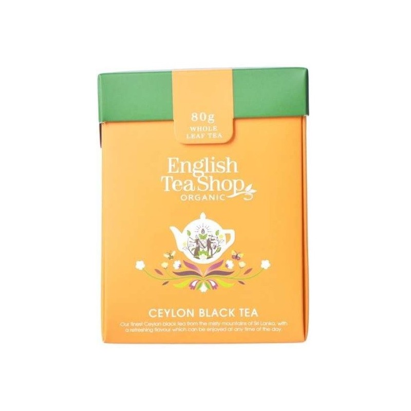 Herbata sypana czarna Ceylon BIO 80 g