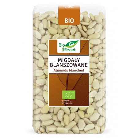 MIGDAŁY BLANSZOWANE BIO 1 kg - BIO PLANET