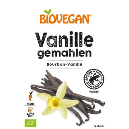 WANILIA BOURBON MIELONA BEZGLUTENOWA BIO 5 g - BIO VEGAN