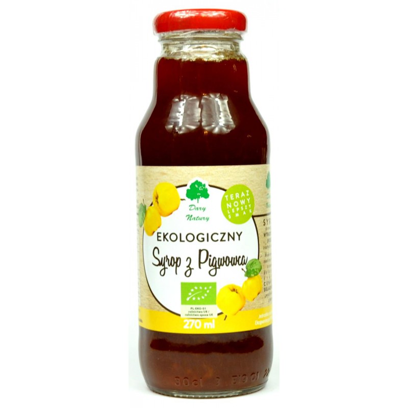 SYROP Z PIGWOWCA BIO 270 ml - DARY NATURY