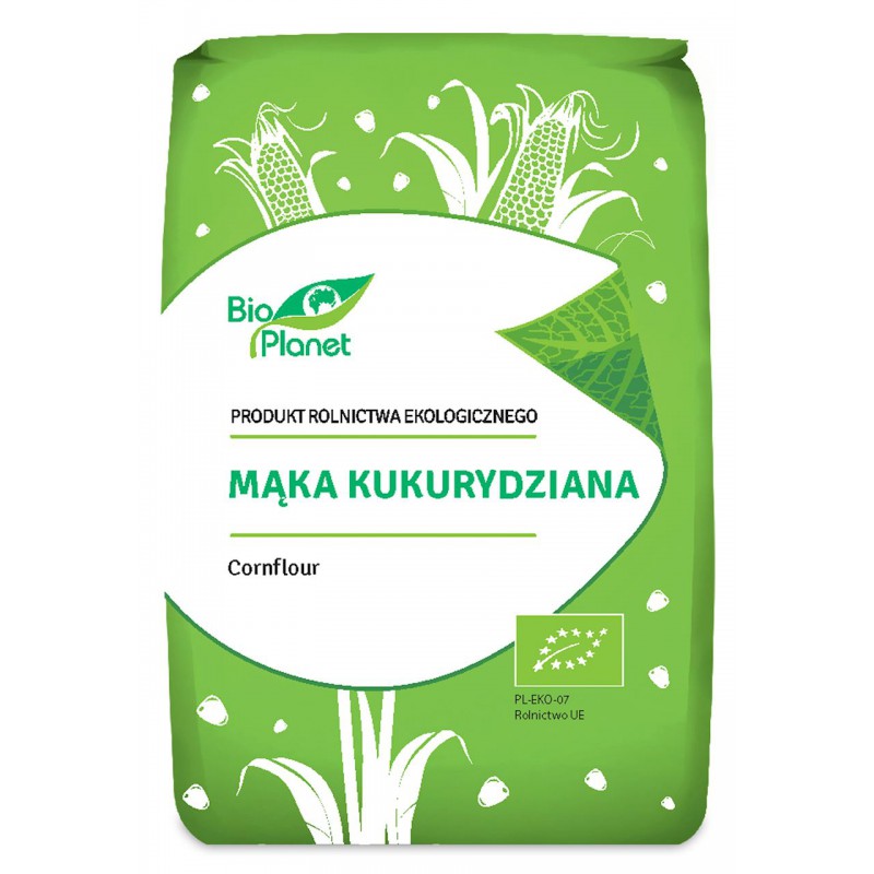 MĄKA KUKURYDZIANA BIO 1 kg - BIO PLANET