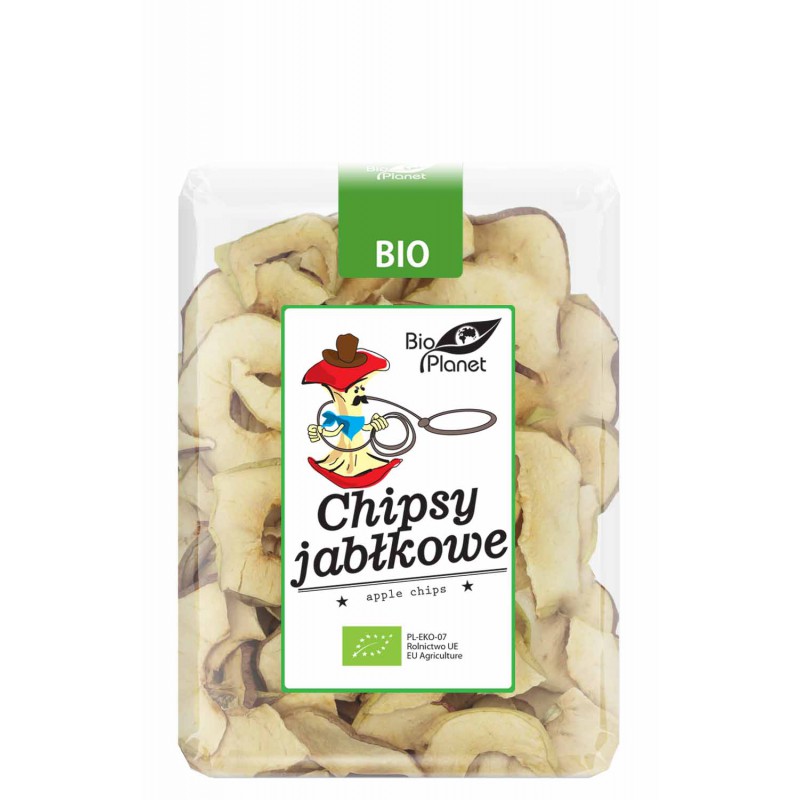 CHIPSY JABŁKOWE BIO 100 g - BIO PLANET