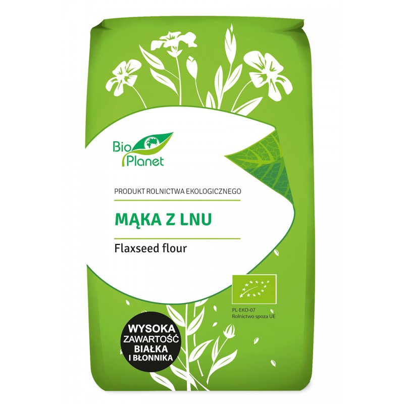 MĄKA Z LNU BIO 400 g - BIO PLANET