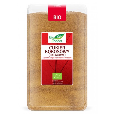 CUKIER KOKOSOWY (PALMOWY) BIO 1 kg - BIO PLANET