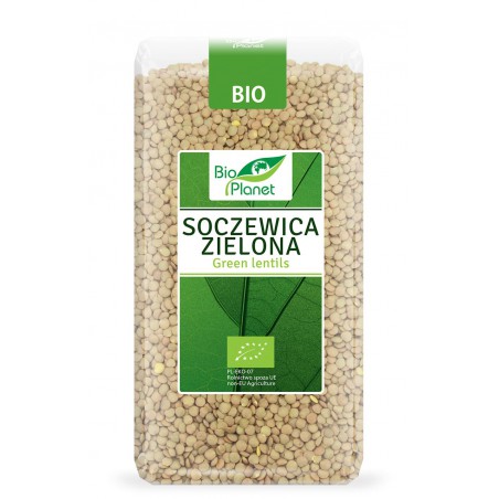 SOCZEWICA ZIELONA BIO 500 g - BIO PLANET