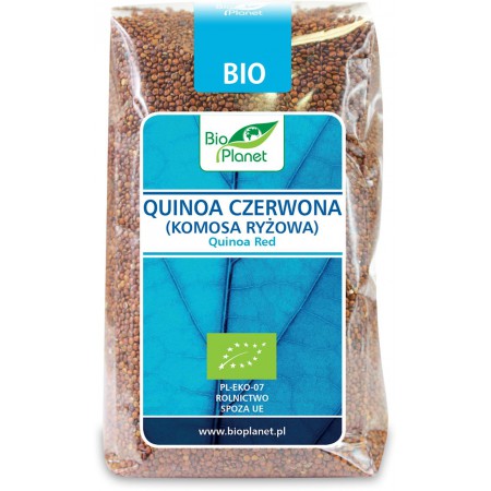 QUINOA CZERWONA (KOMOSA RYŻOWA) BIO 500 g - BIO PLANET