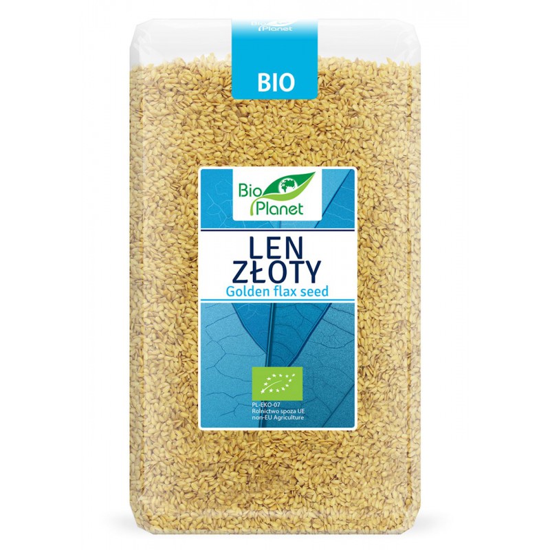 LEN ZŁOTY BIO 1 kg - BIO PLANET