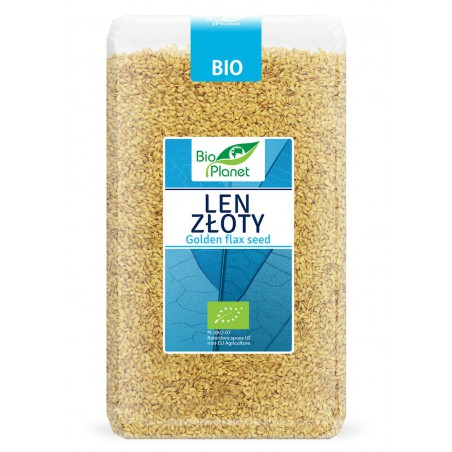 LEN ZŁOTY BIO 1 kg - BIO PLANET