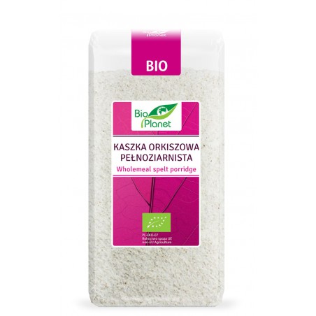 KASZKA ORKISZOWA PEŁNOZIARNISTA BIO 400 g - BIO PLANET