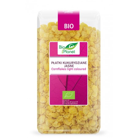 PŁATKI KUKURYDZIANE JASNE BIO 250 g - BIO PLANET
