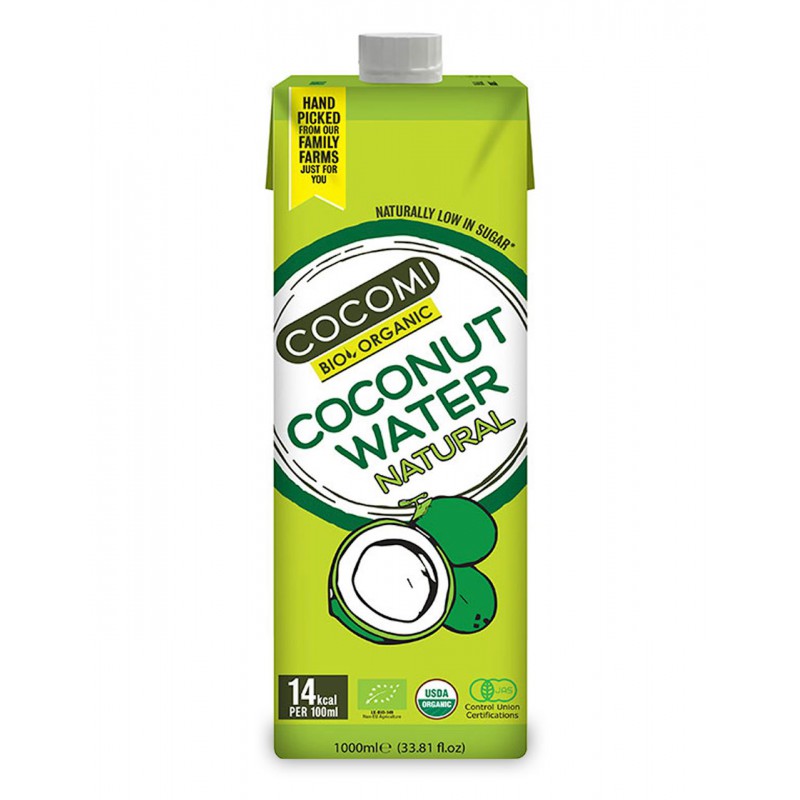 WODA KOKOSOWA NATURALNA BIO 1 L - COCOMI