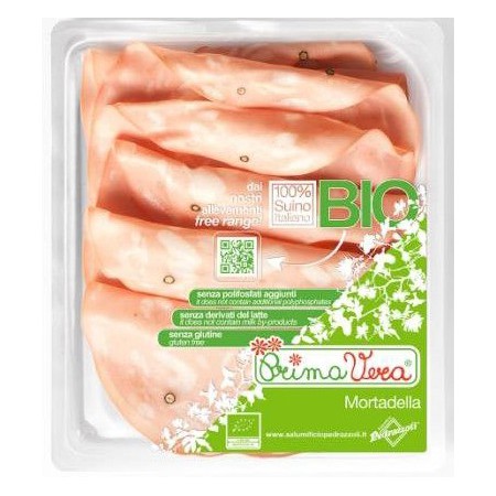 MORTADELA PLASTRY BEZGLUTENOWA BIO 100 g - PRIMAVERA