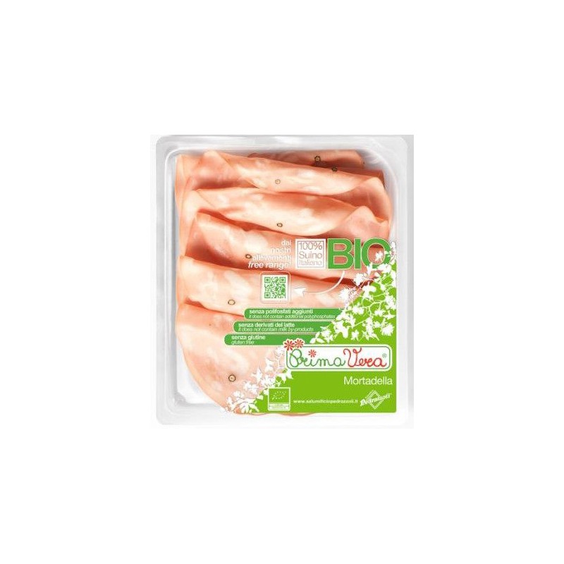 MORTADELA PLASTRY BEZGLUTENOWA BIO 100 g - PRIMAVERA
