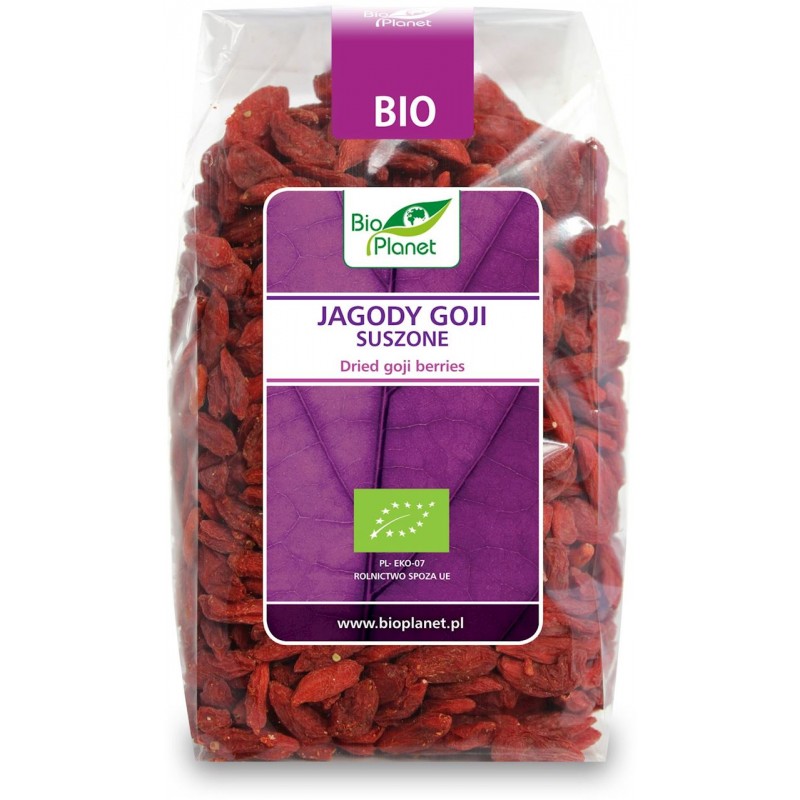 JAGODY GOJI SUSZONE BIO 250 g - BIO PLANET