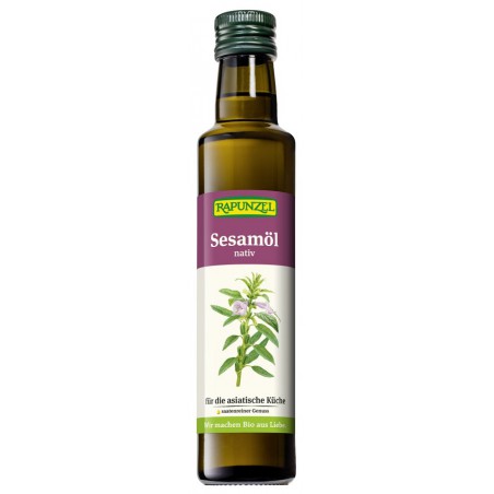 OLEJ SEZAMOWY BIO 250 ml - RAPUNZEL