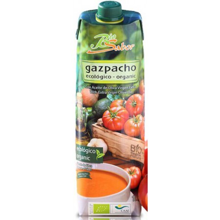 GAZPACHO (HISZPAŃSKA ZUPA WARZYWNA) BIO 1 L - BIOSABOR