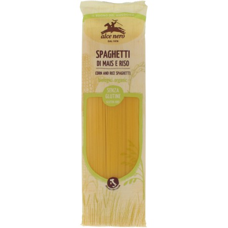 MAKARON (KUKURYDZIANO - RYŻOWY) SPAGHETTI BEZGLUTENOWY BIO 250 g - ALCE NERO