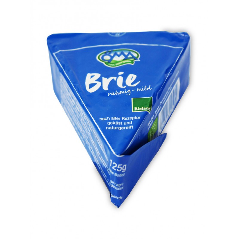 SER BRIE BIO (50 % TŁUSZCZU W SUCHEJ MASIE) 125 g - OMA