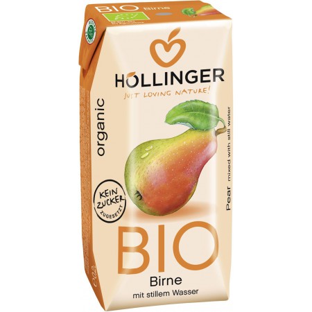 NEKTAR GRUSZKOWY BEZ DODATKU CUKRÓW BIO 200 ml - HOLLINGER