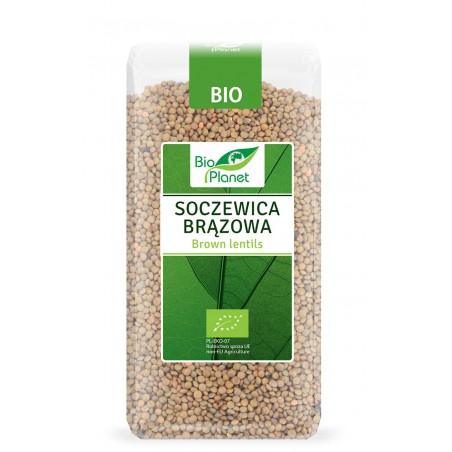 SOCZEWICA BRĄZOWA BIO 400 g - BIO PLANET