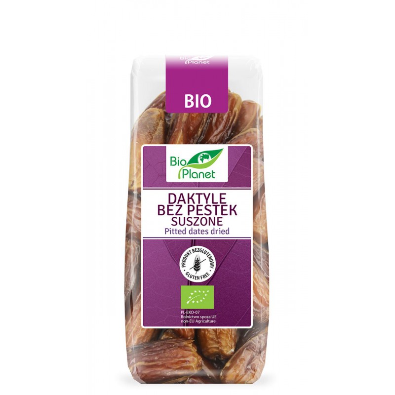 DAKTYLE BEZ PESTEK SUSZONE BEZGLUTENOWE BIO 150 g - BIO PLANET