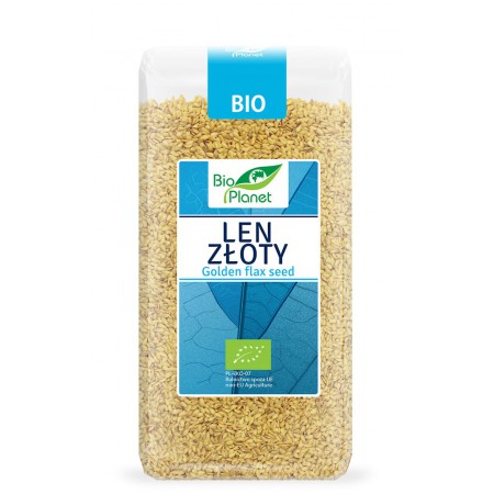 LEN ZŁOTY BIO 400 g - BIO PLANET