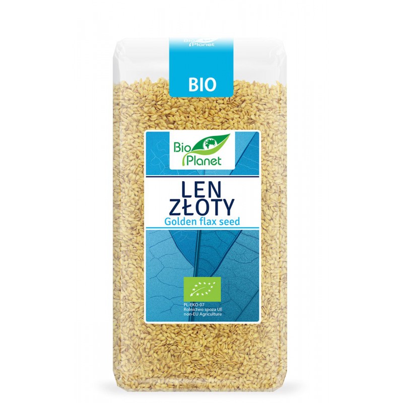 LEN ZŁOTY BIO 400 g - BIO PLANET