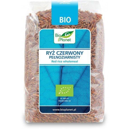 RYŻ CZERWONY PEŁNOZIARNISTY BIO 400 g - BIO PLANET