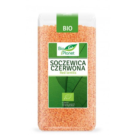 SOCZEWICA CZERWONA BIO 400 g - BIO PLANET