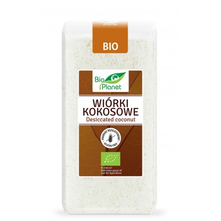 WIÓRKI KOKOSOWE BEZGLUTENOWE BIO 200 g - BIO PLANET