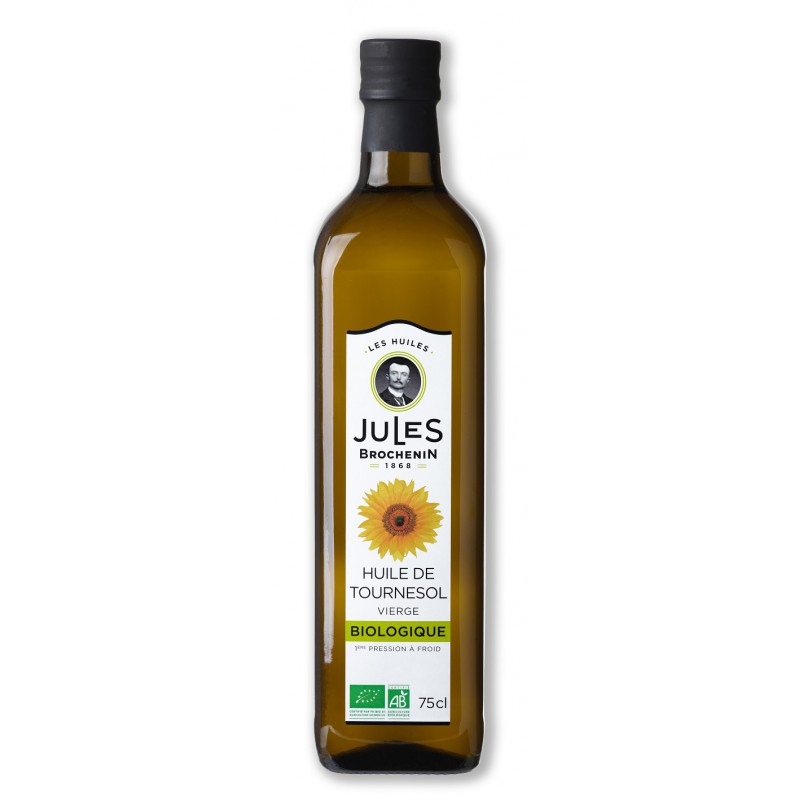 OLEJ SŁONECZNIKOWY VIRGIN BIO 750 ml - JULES BROCHENIN