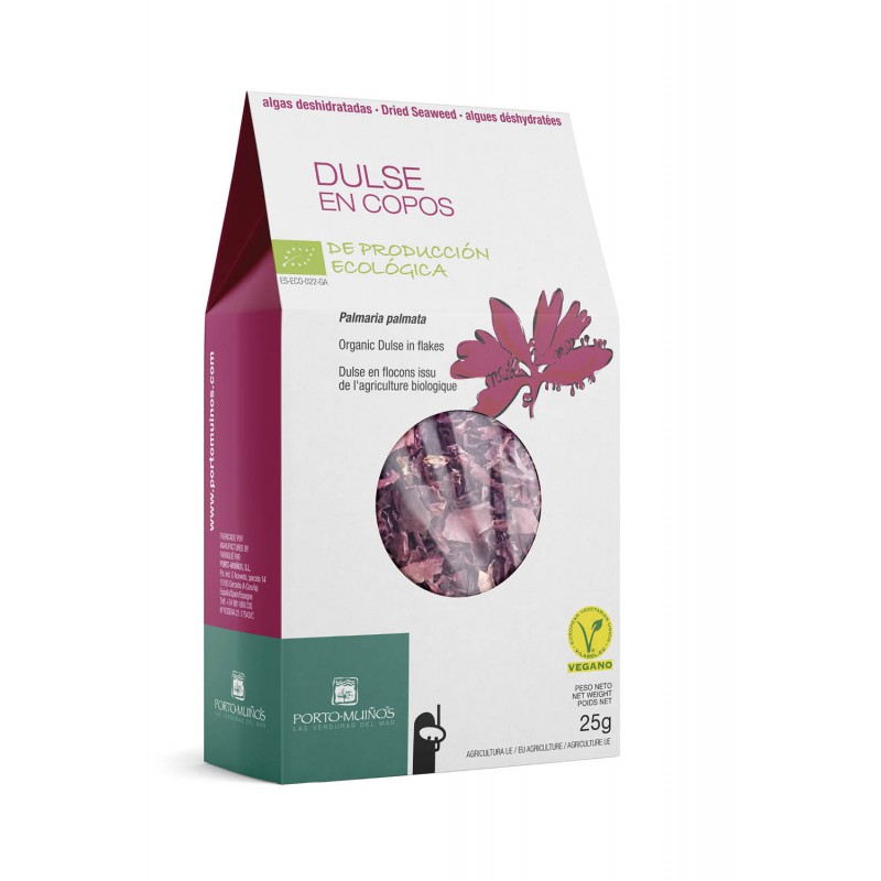 ALGI MORSKIE SUSZONE - DULSE BIO 25 g - PORTO MUINOS
