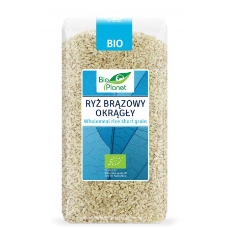 RYŻ BRĄZOWY OKRĄGŁY BIO 500 g - BIO PLANET