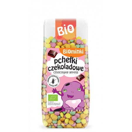 PCHEŁKI CZEKOLADOWE BEZGLUTENOWE BIO 100 g - BIOMINKI