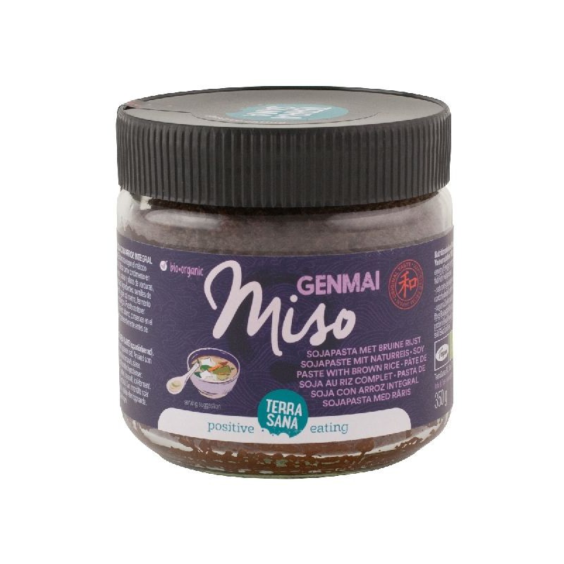 MISO GENMAI (PASTA Z SOI I RYŻU BRĄZOWEGO) BIO 350 g - TERRASANA