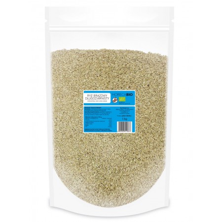 RYŻ BRĄZOWY DŁUGOZIARNISTY BIO 5 kg - HORECA