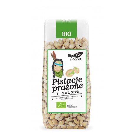 PISTACJE PRAŻONE I SOLONE BIO 100 g - BIO PLANET