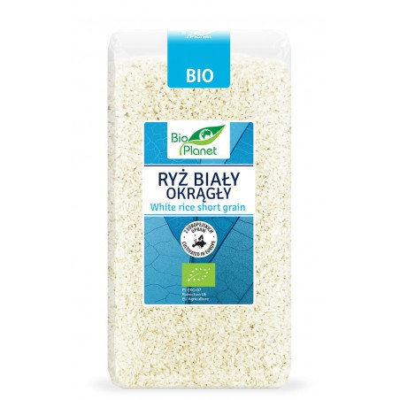 RYŻ BIAŁY OKRĄGŁY BIO 500 g - BIO PLANET