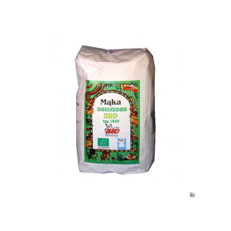 MĄKA ORKISZOWA GRAHAM TYP 1850 BIO 1 kg - BABALSCY