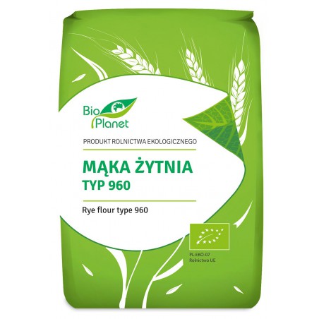 MĄKA ŻYTNIA TYP 960 BIO 1 kg - BIO PLANET